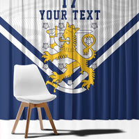 Custom Finland Ice Hockey We are Champions Window Curtain Sporty Style Come on Leijonat