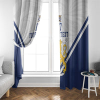 Custom Finland Ice Hockey We are Champions Window Curtain Sporty Style Come on Leijonat