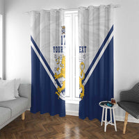 Custom Finland Ice Hockey We are Champions Window Curtain Sporty Style Come on Leijonat