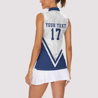 Custom Finland Ice Hockey We are Champions Women Sleeveless Polo Shirt Sporty Style Come on Leijonat