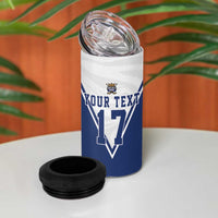Custom Finland Ice Hockey Lion Mascot 4 in 1 Can Cooler Tumbler Sporty Style Come on Leijonat