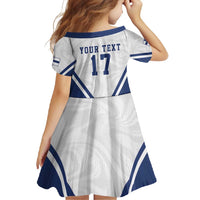 Custom Finland Ice Hockey Lion Mascot Family Matching Long Sleeve Bodycon Dress and Hawaiian Shirt Sporty Style Come on Leijonat