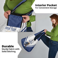 Custom Finland Ice Hockey Lion Mascot Grocery Bag Sporty Style Come on Leijonat