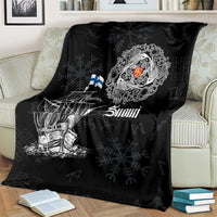 Finland Vikings Culture Blanket Suomi Viking Ships