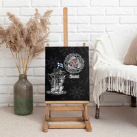 Finland Vikings Culture Canvas Wall Art Suomi Viking Ships