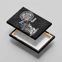 Finland Vikings Culture Canvas Wall Art Suomi Viking Ships