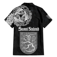 Finland Vikings Culture Family Matching Mermaid Dress and Hawaiian Shirt Suomi Viking Ships