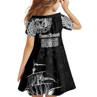 Finland Vikings Culture Family Matching Off Shoulder Maxi Dress and Hawaiian Shirt Suomi Viking Ships