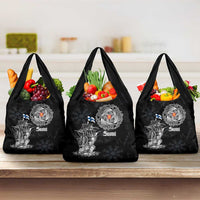Finland Vikings Culture Grocery Bag Suomi Viking Ships