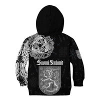 Finland Vikings Culture Kid Hoodie Suomi Viking Ships