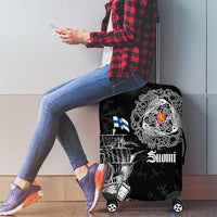 Finland Vikings Culture Luggage Cover Suomi Viking Ships