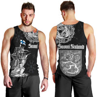 Finland Vikings Culture Men Tank Top Suomi Viking Ships