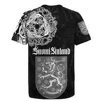 Finland Vikings Culture Rugby Jersey Suomi Viking Ships