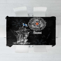 Finland Vikings Culture Tablecloth Suomi Viking Ships