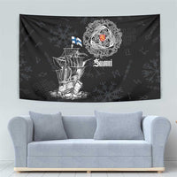 Finland Vikings Culture Tapestry Suomi Viking Ships