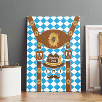 Germany Oktoberfest Canvas Wall Art Lederhosen Costume