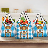 Germany Oktoberfest Grocery Bag Lederhosen Costume