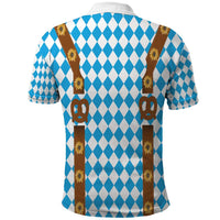 Germany Oktoberfest Polo Shirt Lederhosen Costume