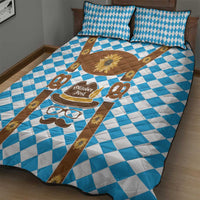 Germany Oktoberfest Quilt Bed Set Lederhosen Costume