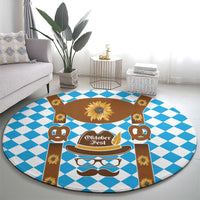 Germany Oktoberfest Round Carpet Lederhosen Costume
