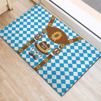 Germany Oktoberfest Rubber Doormat Lederhosen Costume