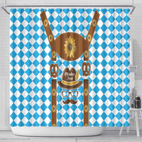Germany Oktoberfest Shower Curtain Lederhosen Costume