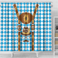 Germany Oktoberfest Shower Curtain Lederhosen Costume