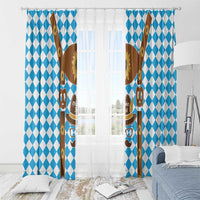 Germany Oktoberfest Window Curtain Lederhosen Costume