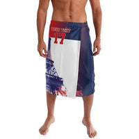 Custom France Basketball Lavalava Eiffel Tower Sporty Style