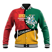 Lithuania Statehood Day July 6 Baseball Jacket Lietuva Tevyne musu