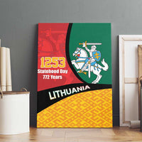 Lithuania Statehood Day July 6 Canvas Wall Art Lietuva Tevyne musu