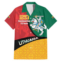 Lithuania Statehood Day July 6 Family Matching Mermaid Dress and Hawaiian Shirt Lietuva Tevyne musu