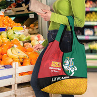 Lithuania Statehood Day July 6 Grocery Bag Lietuva Tevyne musu