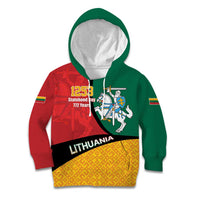 Lithuania Statehood Day July 6 Kid Hoodie Lietuva Tevyne musu