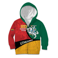 Lithuania Statehood Day July 6 Kid Hoodie Lietuva Tevyne musu