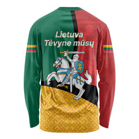 Lithuania Statehood Day July 6 Long Sleeve Shirt Lietuva Tevyne musu