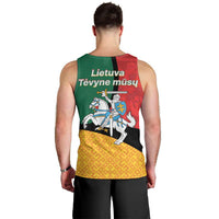 Lithuania Statehood Day July 6 Men Tank Top Lietuva Tevyne musu