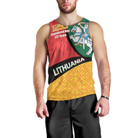 Lithuania Statehood Day July 6 Men Tank Top Lietuva Tevyne musu