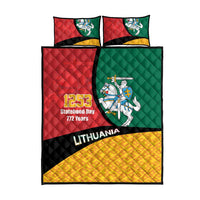 Lithuania Statehood Day July 6 Quilt Bed Set Lietuva Tevyne musu