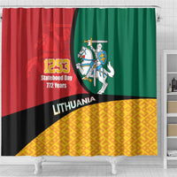 Lithuania Statehood Day July 6 Shower Curtain Lietuva Tevyne musu
