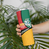 Lithuania Statehood Day July 6 Skinny Tumbler Lietuva Tevyne musu