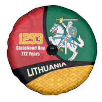 Lithuania Statehood Day July 6 Spare Tire Cover Lietuva Tevyne musu
