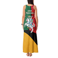 Lithuania Statehood Day July 6 Tank Maxi Dress Lietuva Tevyne musu