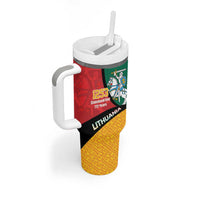 Lithuania Statehood Day July 6 Tumbler With Handle Lietuva Tevyne musu