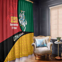Lithuania Statehood Day July 6 Window Curtain Lietuva Tevyne musu
