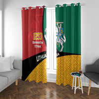Lithuania Statehood Day July 6 Window Curtain Lietuva Tevyne musu