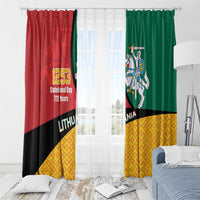 Lithuania Statehood Day July 6 Window Curtain Lietuva Tevyne musu