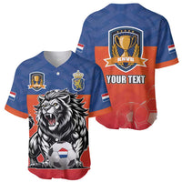 Netherlands Football Baseball Jersey Oranje Lion Go Champion
