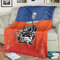 Netherlands Football Blanket Oranje Lion Go Champion