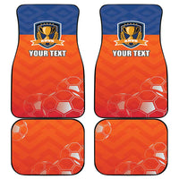 Netherlands Football Car Mats Oranje Lion Go Champion